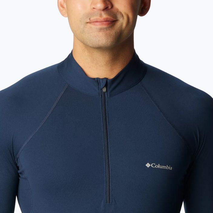 Columbia Midweight Stretch termica a manica lunga da uomo collegiale navy 4