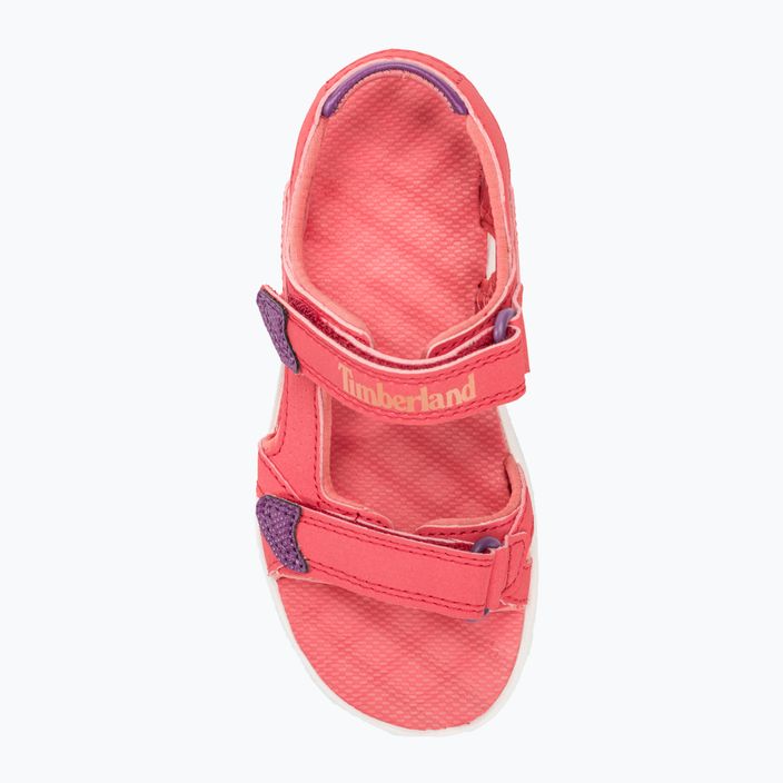 Timberland Perkins Row 2-Strap sandali per bambini cayenne 5