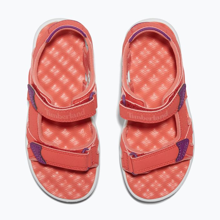 Timberland Perkins Row 2-Strap sandali per bambini cayenne 12