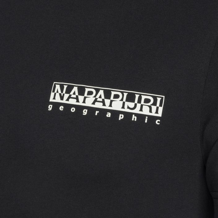 Maglietta Napapijri S-Tahi nera per uomo 3