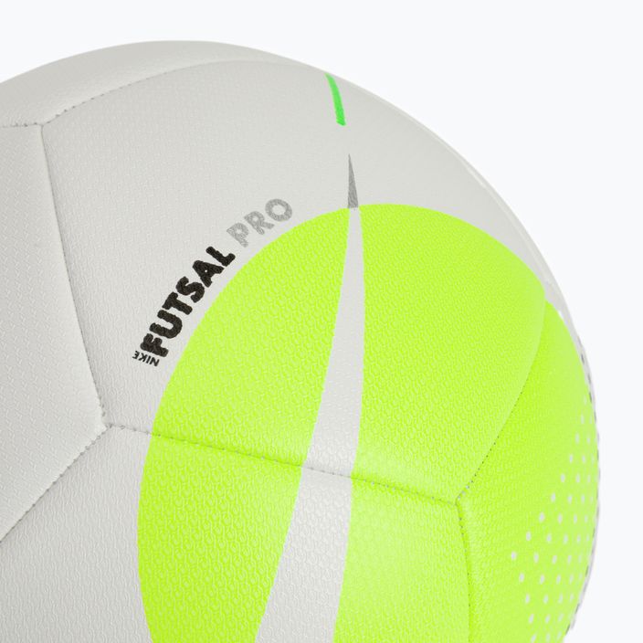 Nike Futsal Pro Team bianco / volt / argento dimensioni 4 calcio 3