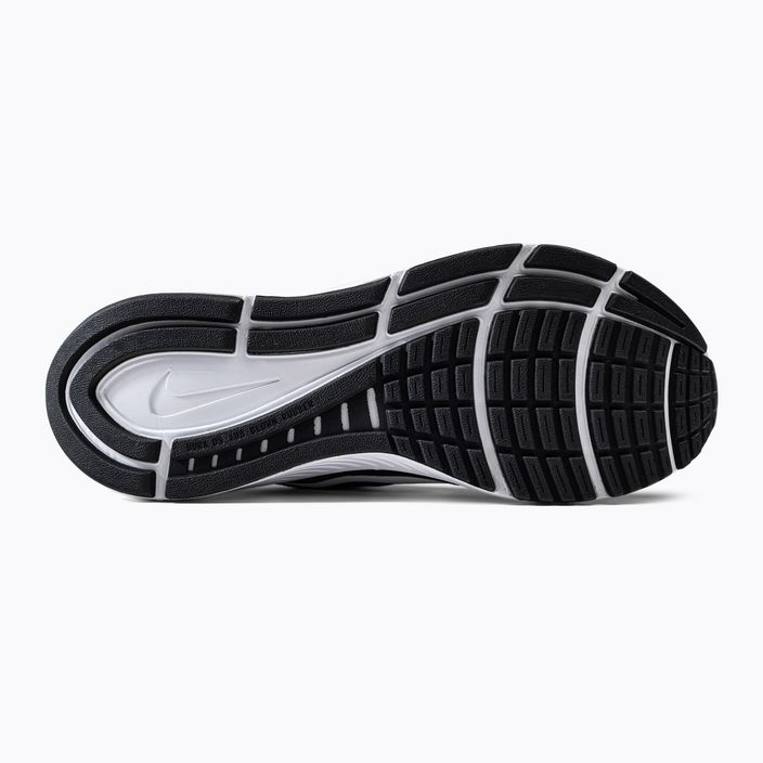 Uomo Nike Air Zoom Structure 24 nero/bianco scarpe da corsa 4