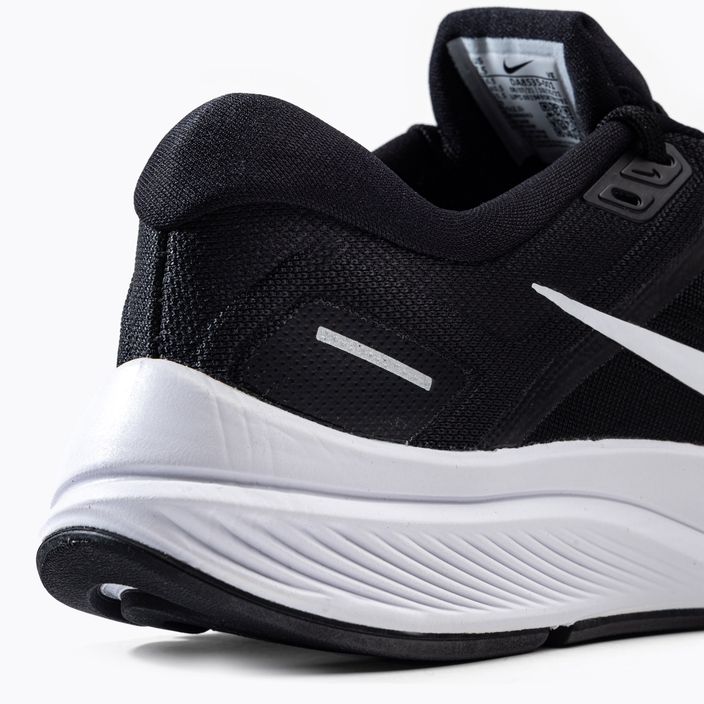 Uomo Nike Air Zoom Structure 24 nero/bianco scarpe da corsa 7