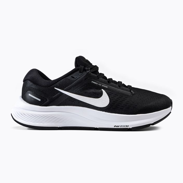 Nike Air Zoom Structure 24 nero/bianco scarpe da corsa da donna 2