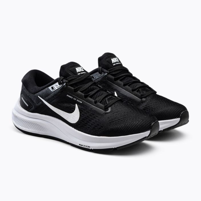 Nike Air Zoom Structure 24 nero/bianco scarpe da corsa da donna 5
