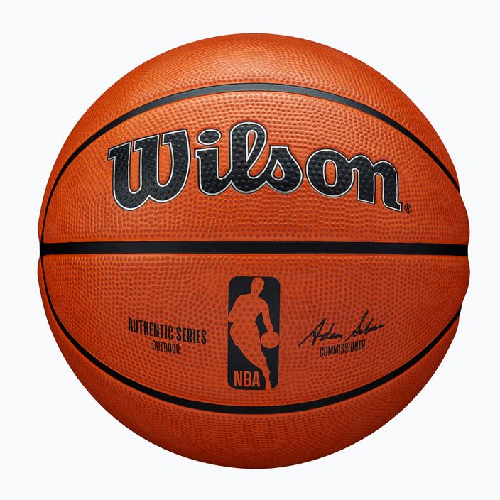 Wilson basket NBA Authentic Series Outdoor marrone taglia 6