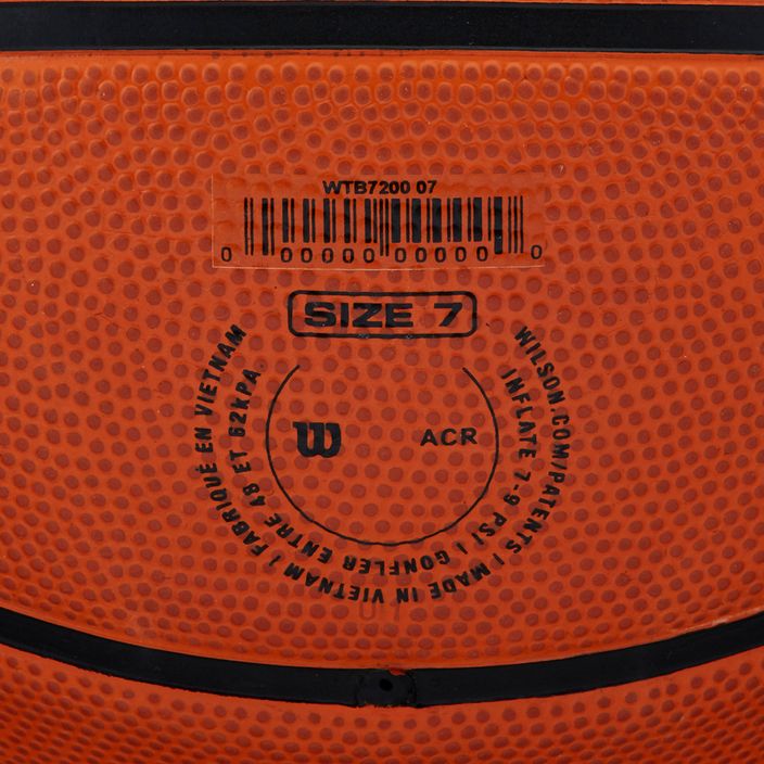 Wilson basket NBA Authentic Series Outdoor marrone taglia 6 8