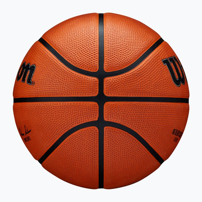 Wilson basket NBA serie autentica all'aperto marrone dimensioni 7 4