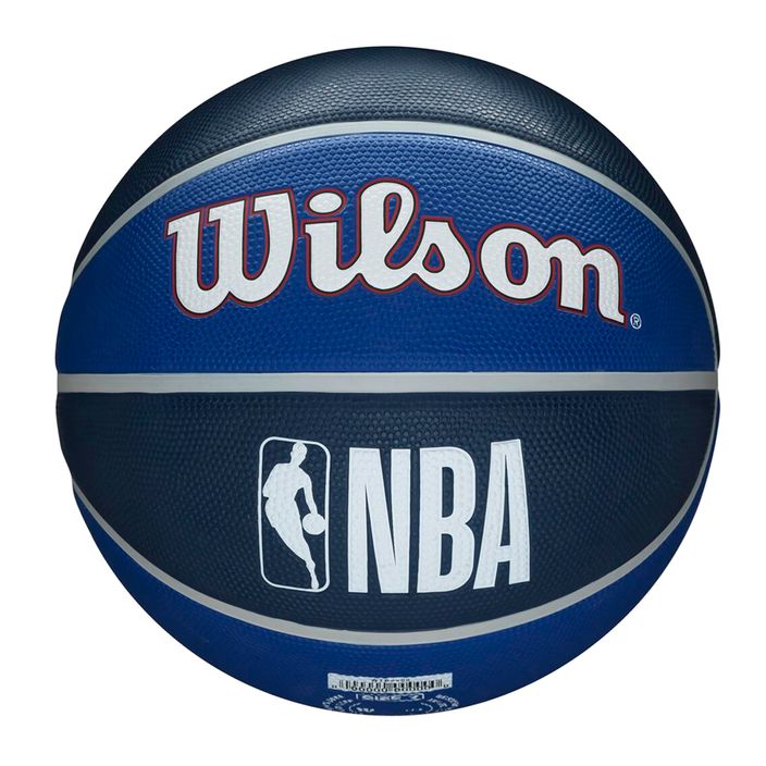 Wilson NBA Team Tribute Detroit Pistons basket blu taglia 7 3