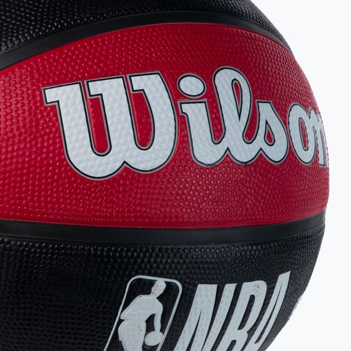 Wilson basket NBA Team Tribute Houston Rockets rosso taglia 7 3