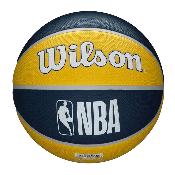 Wilson NBA Team Tribute Indiana Pacers basket blu taglia 7