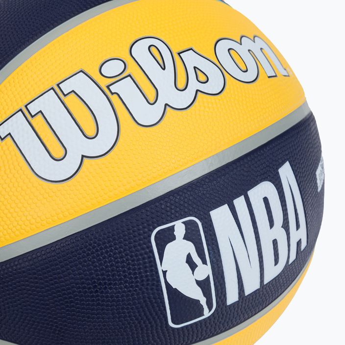 Wilson NBA Team Tribute Indiana Pacers basket blu taglia 7 3