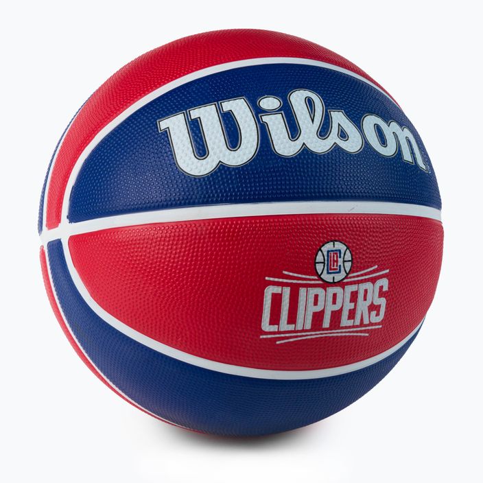 Wilson basket NBA Team Tribute Los Angeles Clippers rosso taglia 7 2