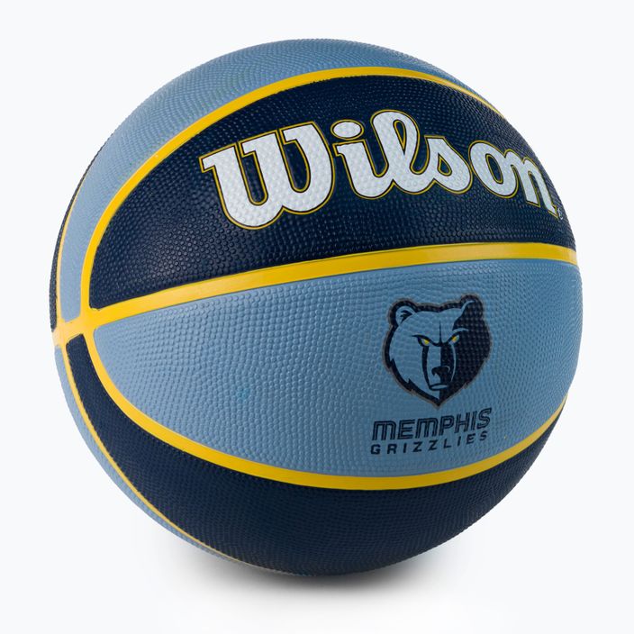 Wilson NBA Team Tribute Memphis Grizzlies basket blu misura 7 2