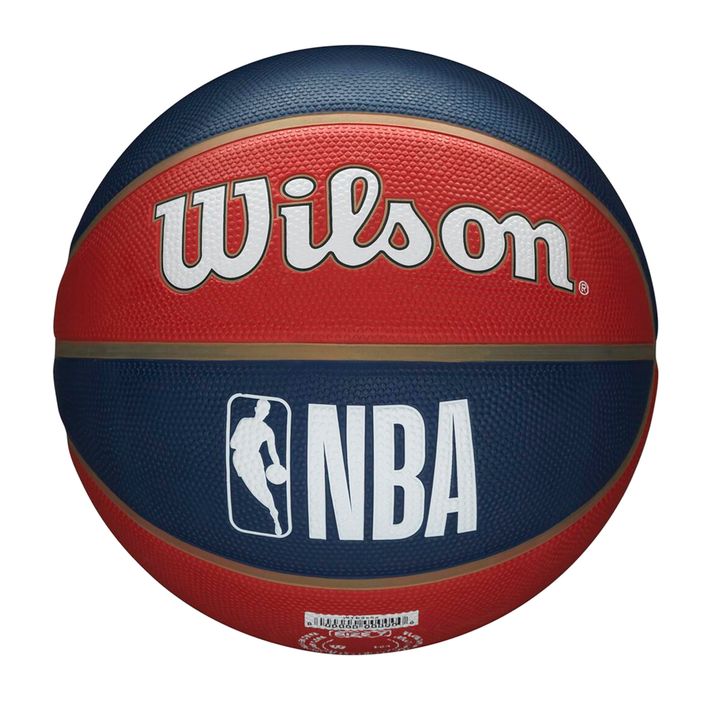 Wilson NBA Team Tribute New Orleans Pelicans basket blu taglia 7 3