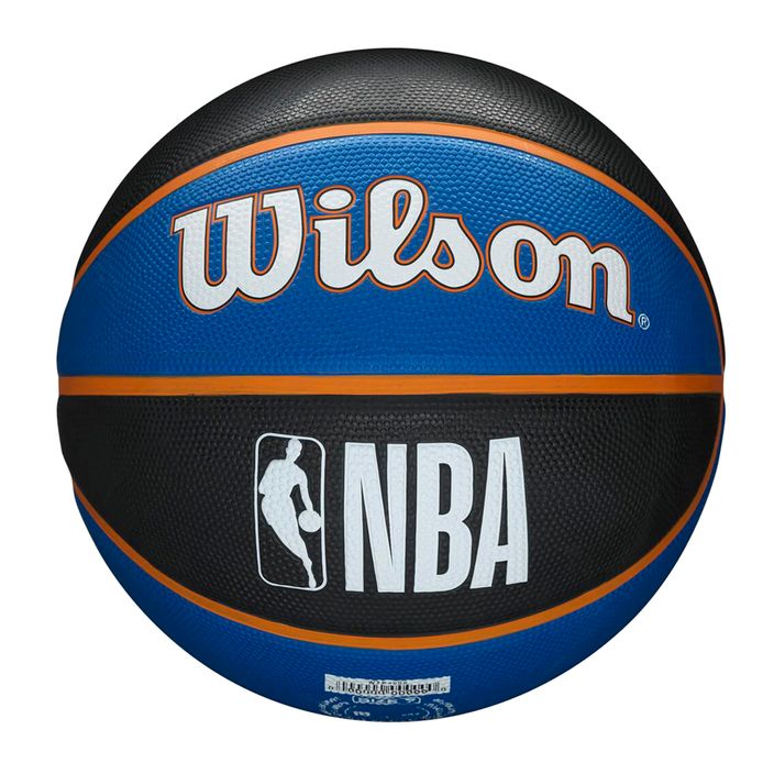 Wilson NBA Team Tribute New York Knicks basket blu taglia 7 3