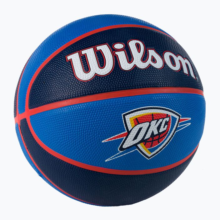Wilson basket NBA Team Tribute Oklahoma City Thunder blu misura 7 2