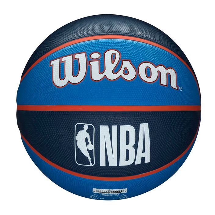Wilson basket NBA Team Tribute Oklahoma City Thunder blu misura 7 3