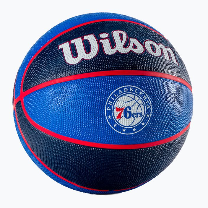 Wilson basket NBA Team Tribute Philadelphia 76ers rosso taglia 7 2