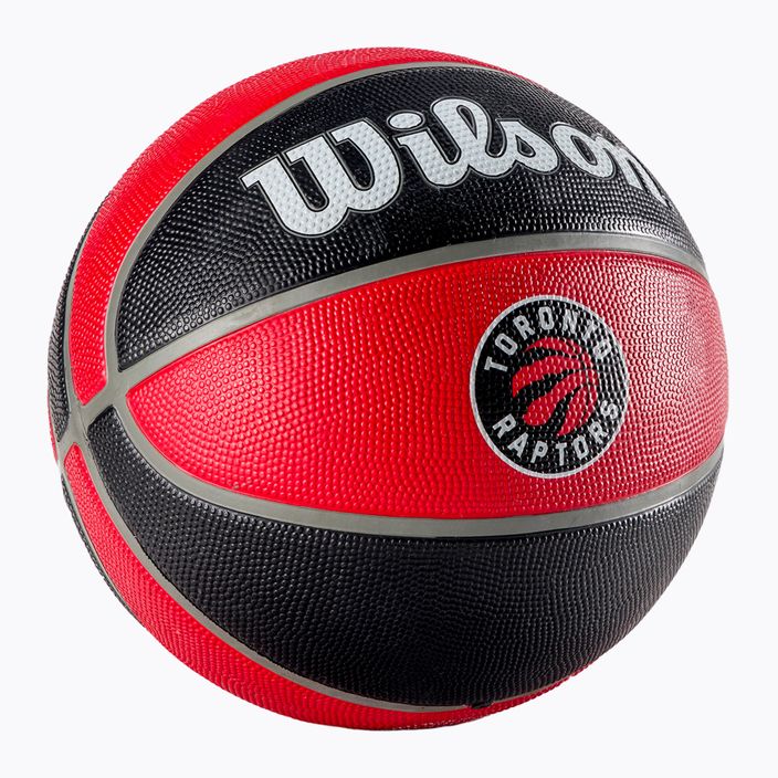 Wilson basket NBA Team Tribute Toronto Raptors rosso taglia 7 2