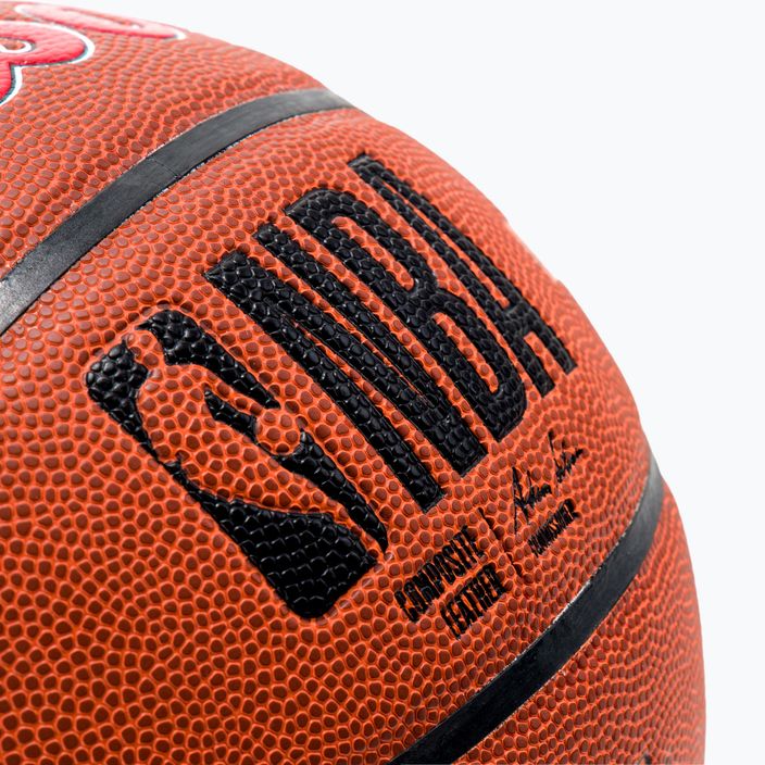 Wilson NBA Team Alliance Chicago Bulls marrone basket dimensioni 7 3