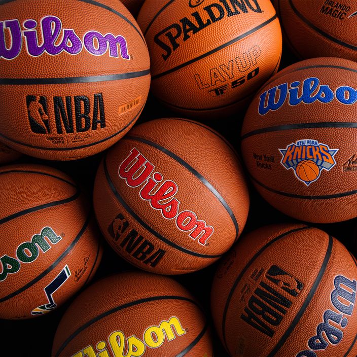 Wilson NBA Team Alliance Los Angeles Lakers marrone basket taglia 7 4