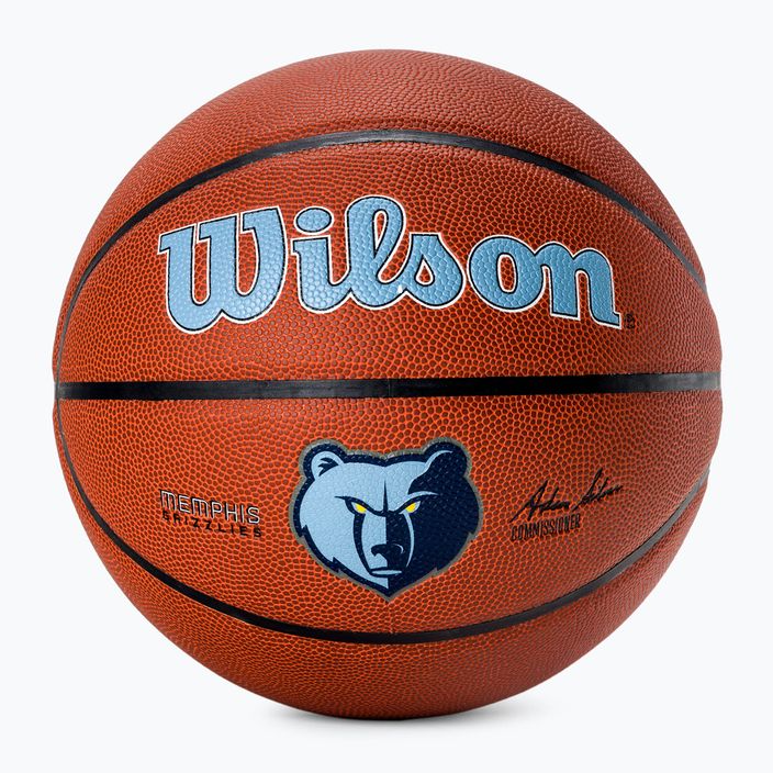 Wilson NBA Team Alliance Memphis Grizzlies basket marrone taglia 7