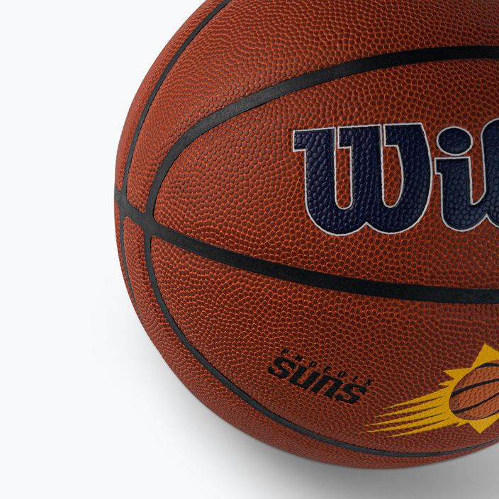 Wilson NBA Team Alliance Phoenix Suns marrone taglia 7 basket 3