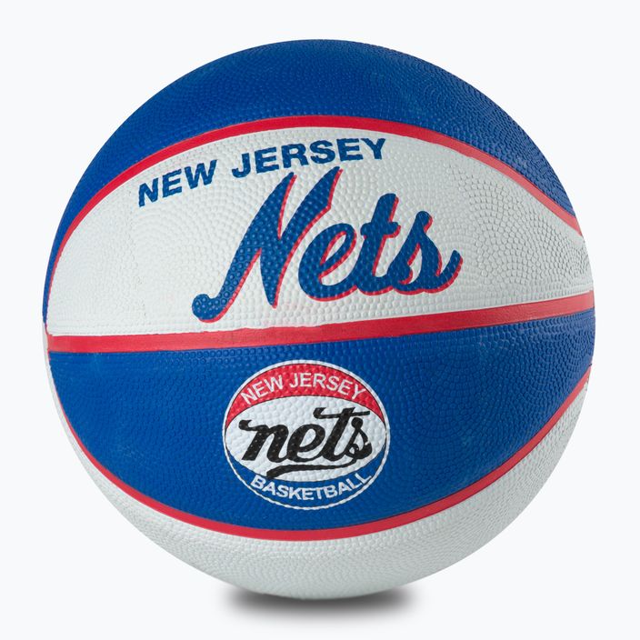 Pallacanestro per bambini Wilson NBA Team Retro Mini Brooklyn Nets nero taglia 3