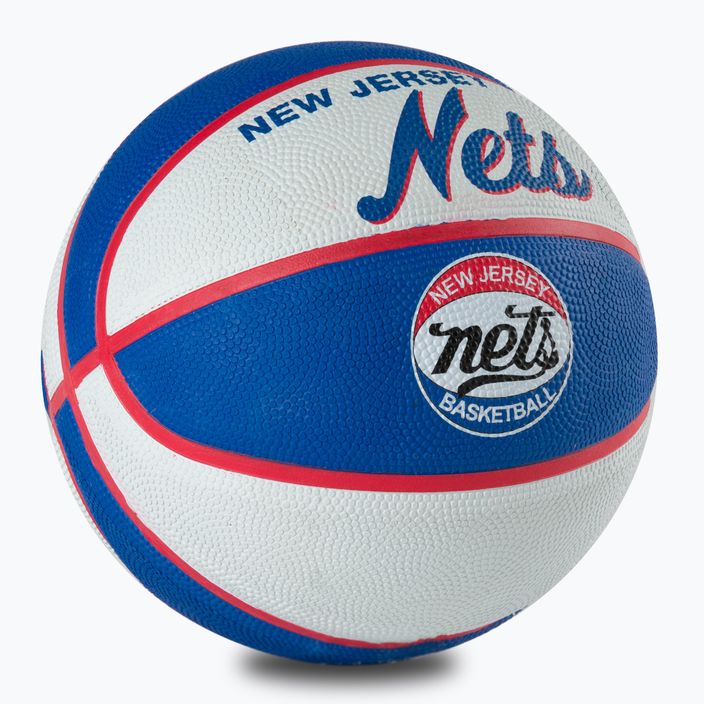 Pallacanestro per bambini Wilson NBA Team Retro Mini Brooklyn Nets nero taglia 3 2