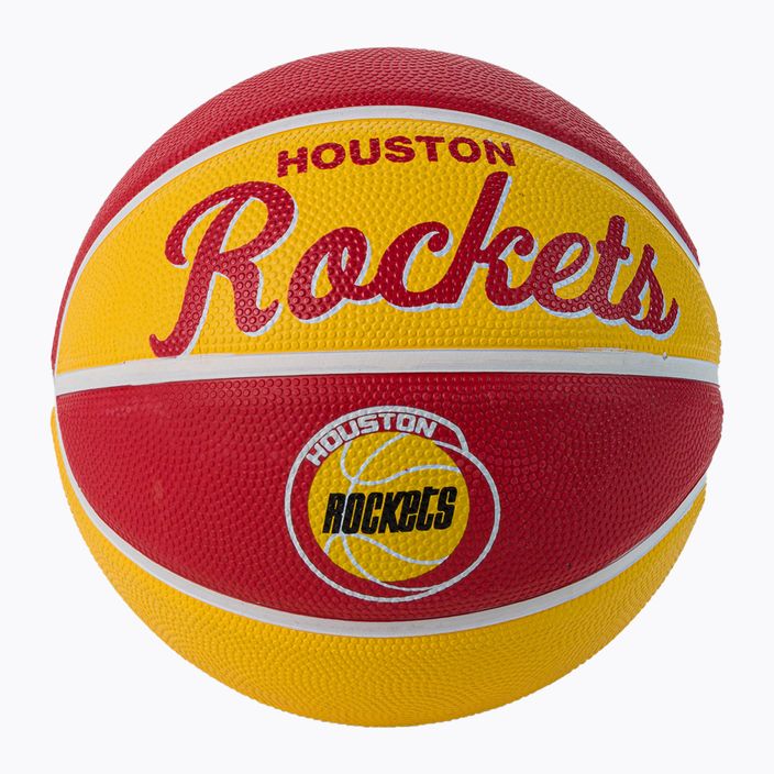 Pallacanestro per bambini Wilson NBA Team Retro Mini Houston Rockets rosso taglia 3