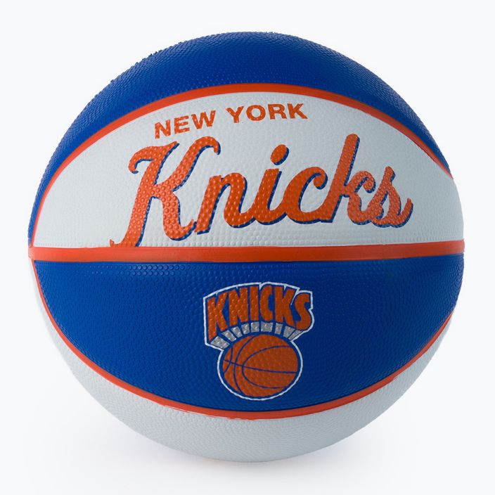 Pallacanestro per bambini Wilson NBA Team Retro Mini New York Knicks blu taglia 3