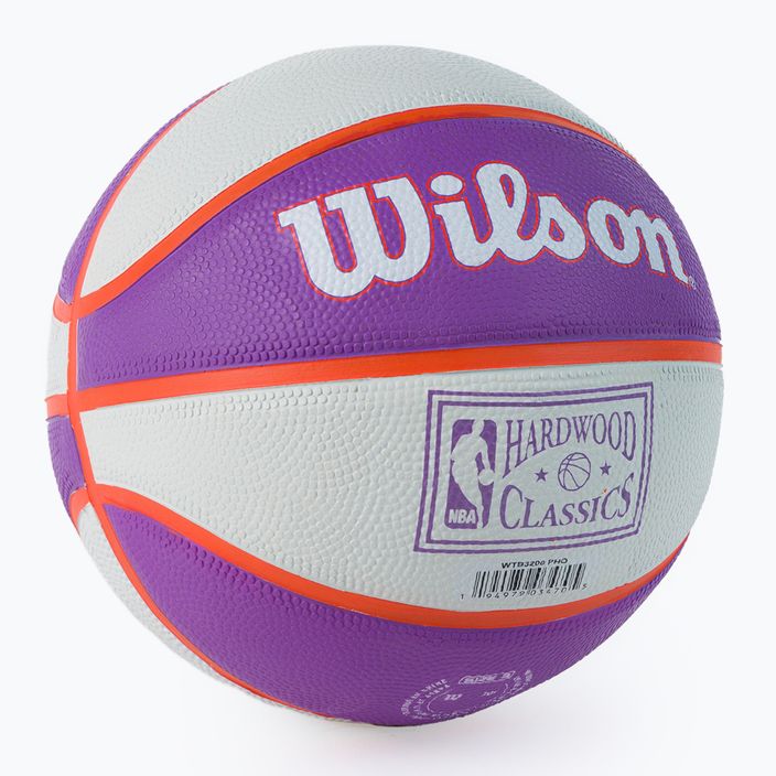 Pallacanestro per bambini Wilson NBA Team Retro Mini Phoenix Suns blu taglia 3 2