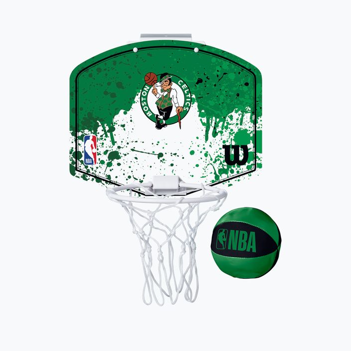 Set di palloni da basket Wilson NBA Team Mini Hoop Boston Celtics 4