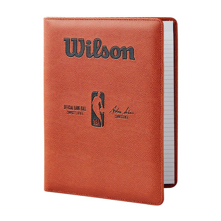 A4 Wilson NBA Padfolio marrone 2