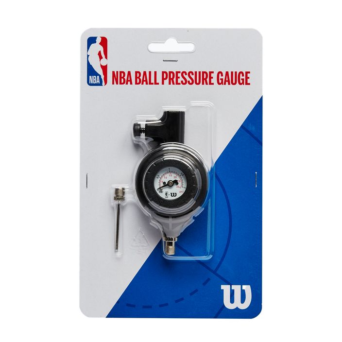 Misuratore meccanico di pressione della palla Wilson NBA nero WTBA4005NBA 2
