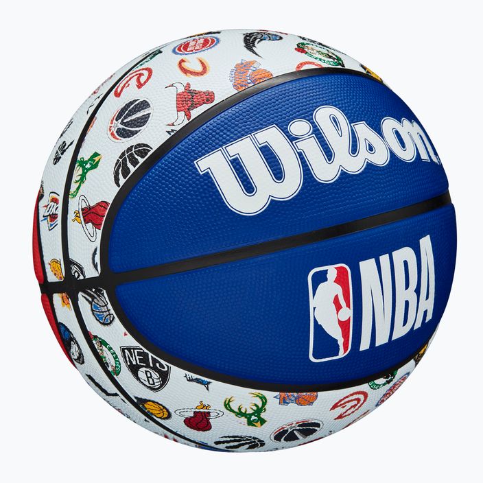 Wilson NBA All Team RWB basket blu/marrone taglia 7 2