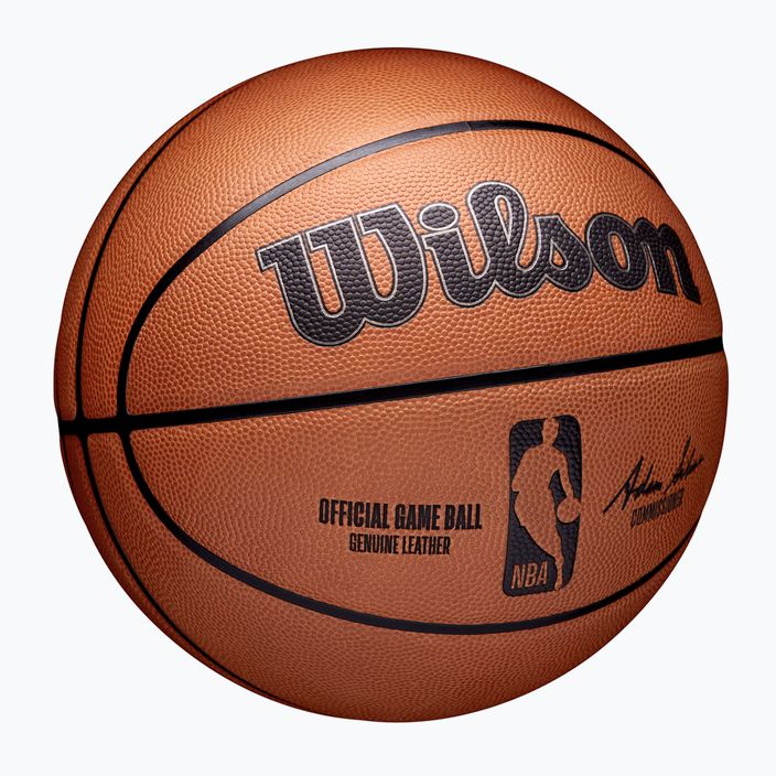 Wilson basket NBA Official Game Ball marrone taglia 7 2