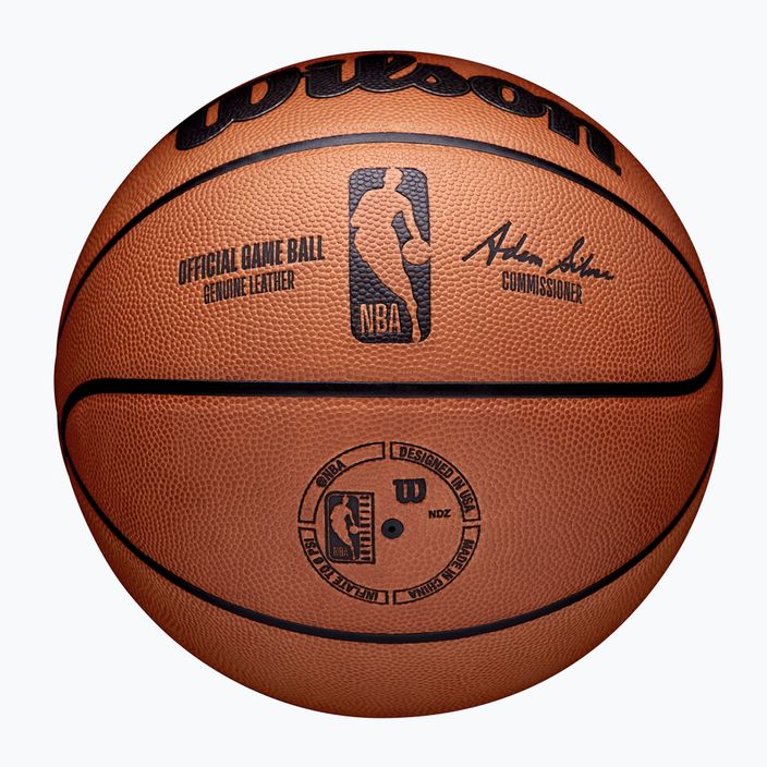 Wilson basket NBA Official Game Ball marrone taglia 7 6