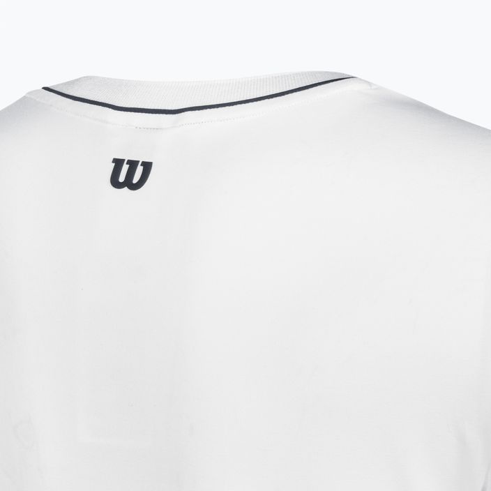 Maglietta Wilson Team Seamless bianca brillante da donna 3