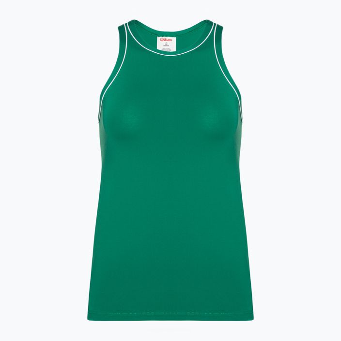 Maglietta Wilson Team Tank da donna verde courtside