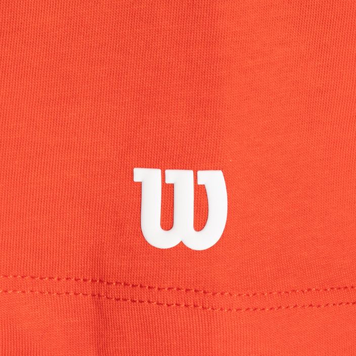 Maglietta da tennis Wilson Team Graphic da uomo a infrarossi 3