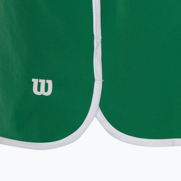 Pantaloncini da donna Wilson Team courtside verde 4