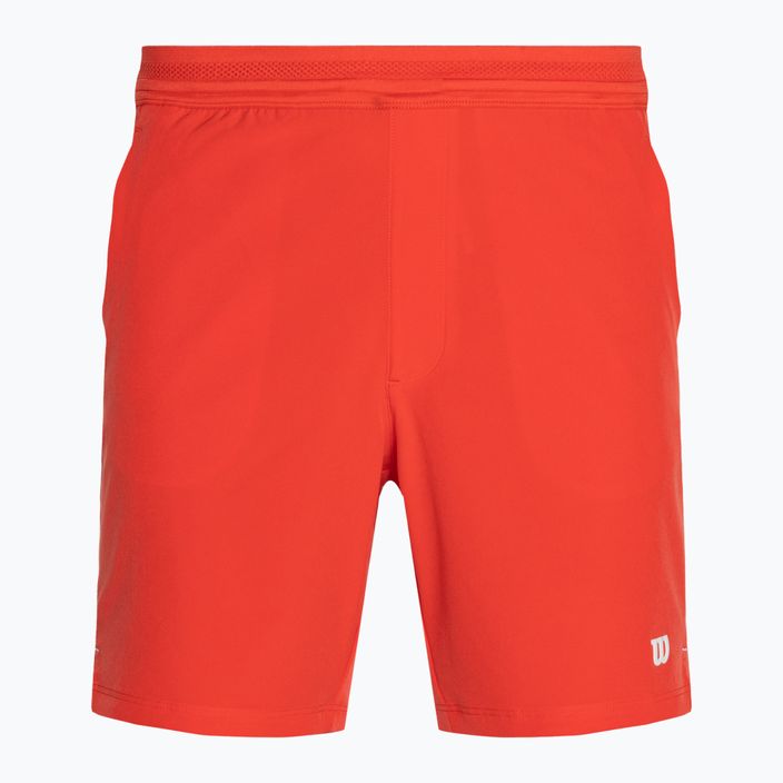 Pantaloncini da tennis Wilson Team 7" Infrared da uomo