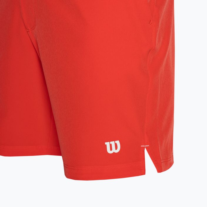Pantaloncini da tennis Wilson Team 7" Infrared da uomo 3
