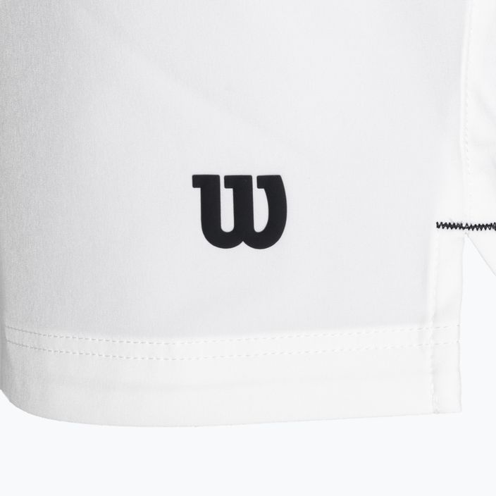 Pantaloncini da tennis da uomo Wilson Team 7" bianco brillante 3