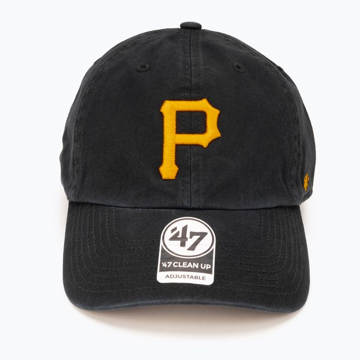 47 Brand MLB Pittsburgh Pirates CLEAN UP berretto da baseball nero 4