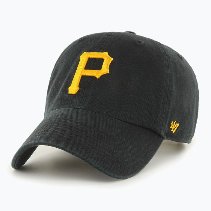 47 Brand MLB Pittsburgh Pirates CLEAN UP berretto da baseball nero 5
