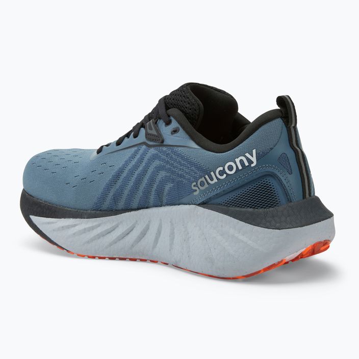 Scarpe da corsa da uomo Saucony Triumph 22 mirage/nero 3