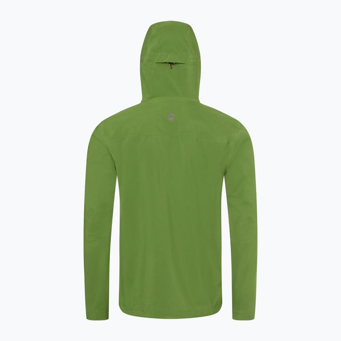 Marmot PreCip Eco Pro, giacca da pioggia da uomo, foliage 2